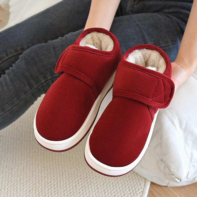 Plusock Plus Size Fuzzy Thickened Slippers - image 4