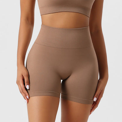 Plusock Seamless Outer Wear Sports Yoga Butt Lifting Shorts - image 1