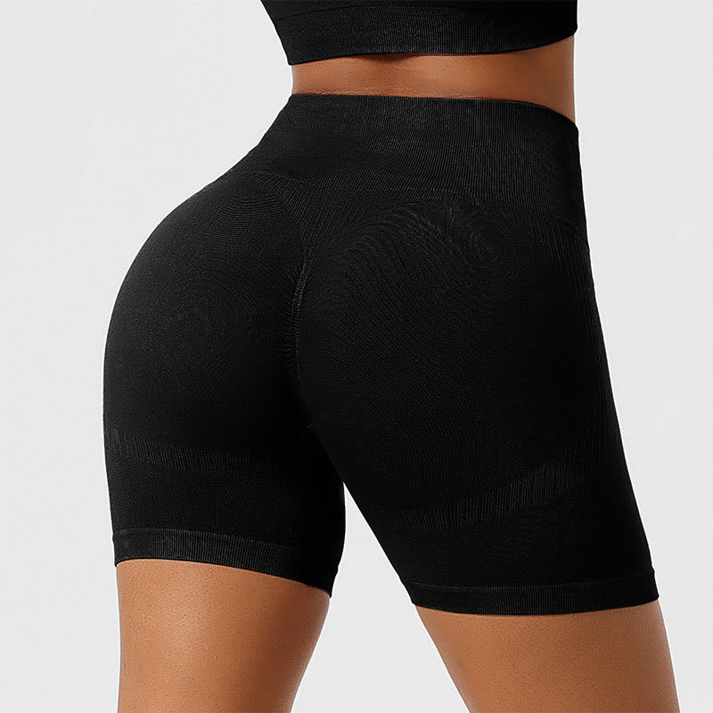 Plusock Seamless Outer Wear Sports Yoga Butt Lifting Shorts - image 7