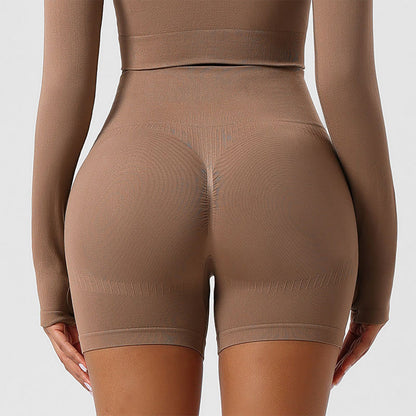 Plusock Seamless Outer Wear Sports Yoga Butt Lifting Shorts - image 3