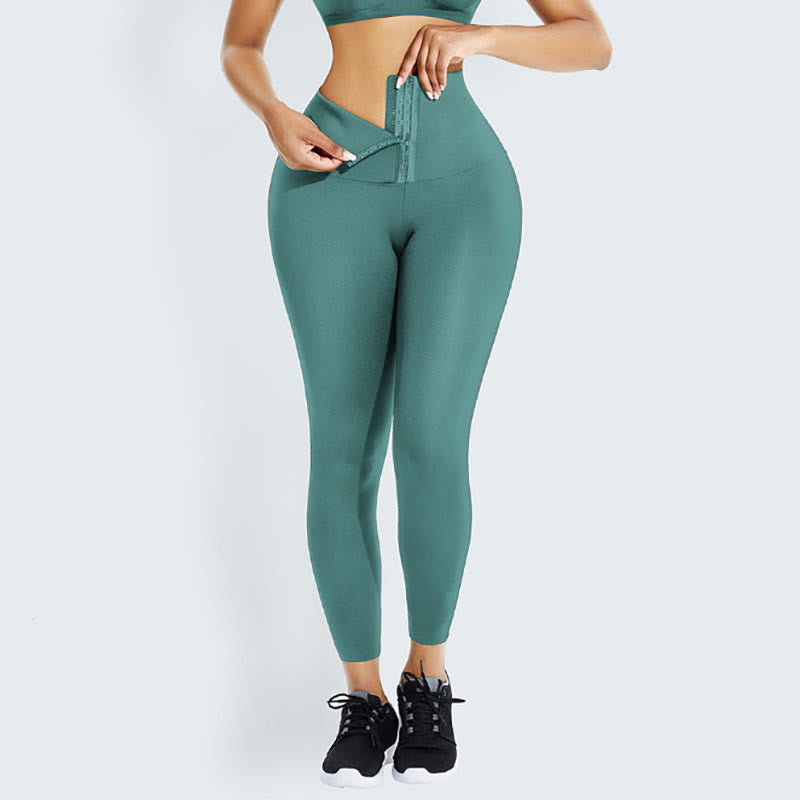 Plusock High Waist Sports Tummy Control Leggings - image 5