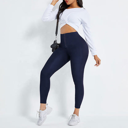 Plusock High Waist Sports Tummy Control Leggings - image 3