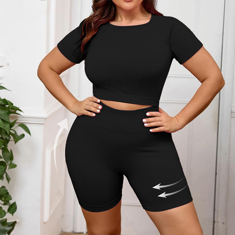 Plusock Quick Dry Sports Yoga Suit - image 5