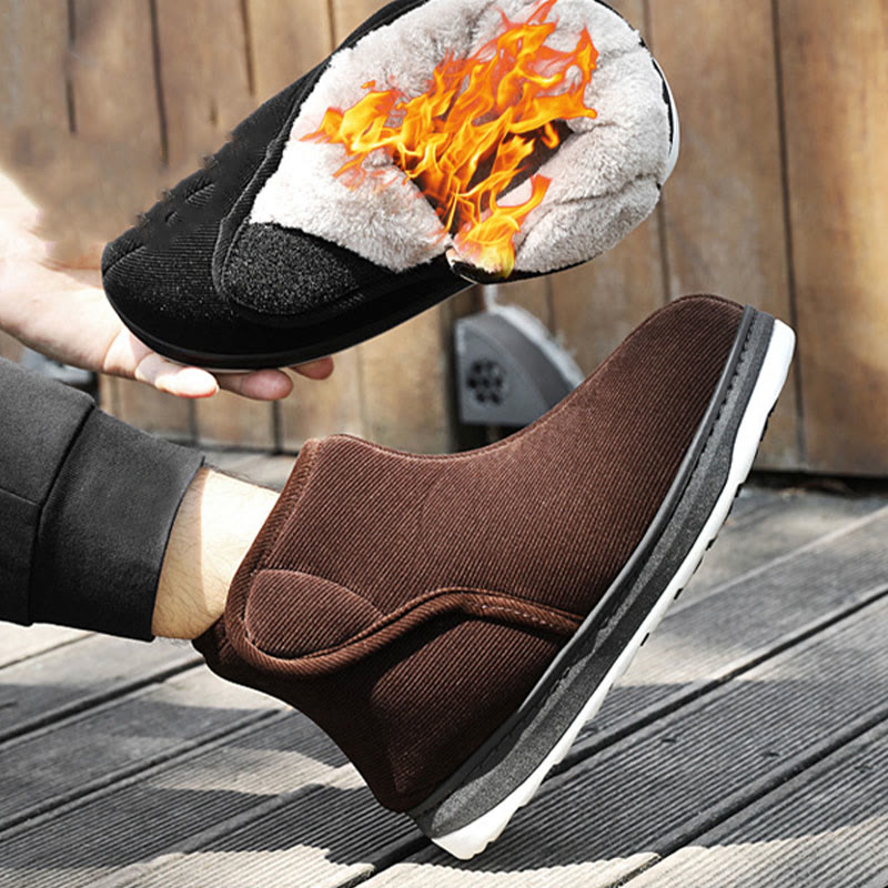 Plusock Plus Size Soft Warm Diabetic Slippers - image 2