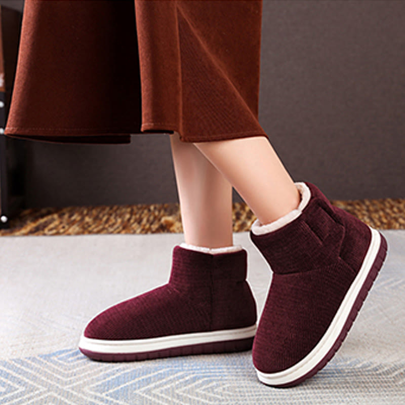 Plusock Plus Size Velcro Thicken Slippers - image 4