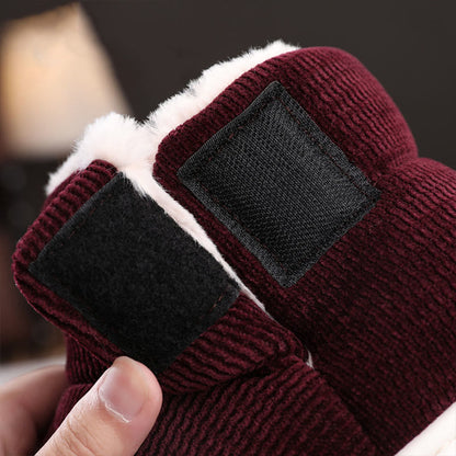 Plusock Plus Size Velcro Thicken Slippers - image 6