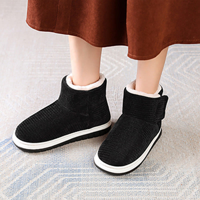 Plusock Plus Size Velcro Thicken Slippers - image 2