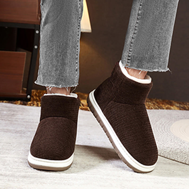 Plusock Plus Size Velcro Thicken Slippers - image 3