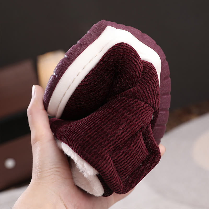 Plusock Plus Size Velcro Thicken Slippers - image 5