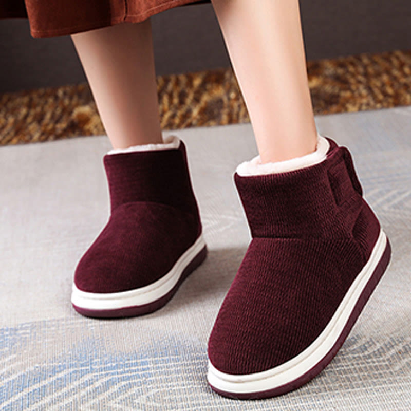 Plusock Plus Size Velcro Thicken Slippers - image 1