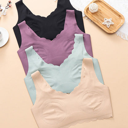 Plus Size Hands-free Breast Pumping Wireless Bra