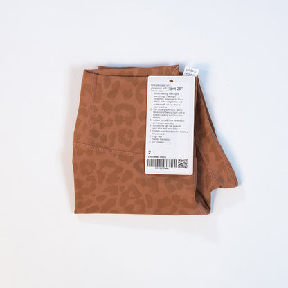 Plusock High Waist Fitness Yoga Leopard Legging - Orange - 3XL - image 15