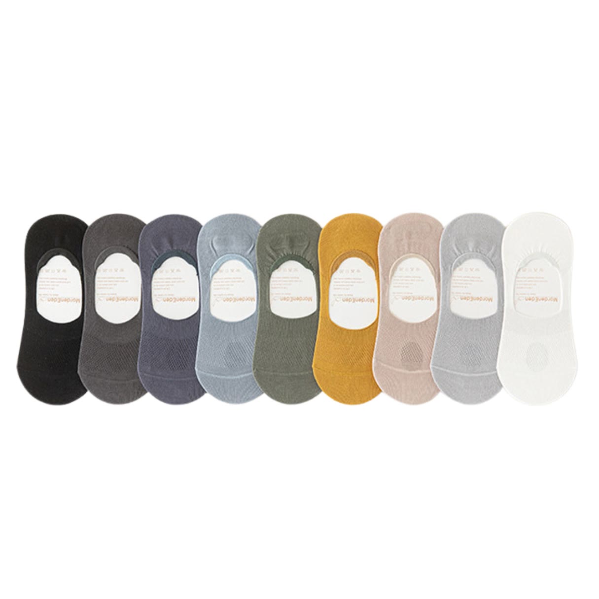 Plus Size Mesh Breathable No Show Socks(5 Pairs)