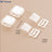 Plusock Sexy Invisible Transparent Bra Strap(4 Pairs)