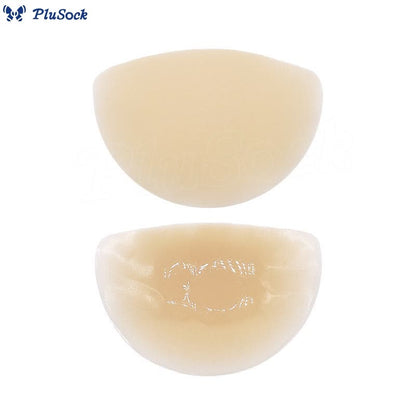 Semi-circular Solid Silicone Nipple Cover(2 Pairs)