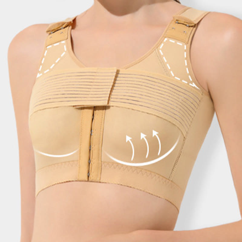 Plusock Post Surgery Breast Support Compression Vest - image 5