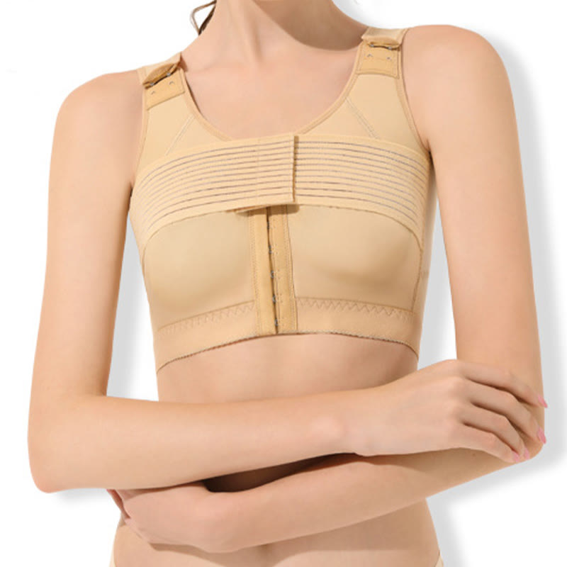Plusock Post Surgery Breast Support Compression Vest - image 0