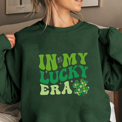 Plusock Plus Size In My Lucky Era Sweatshirt