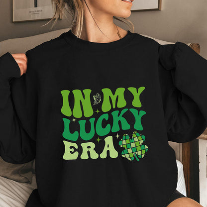 Plusock Plus Size In My Lucky Era Sweatshirt
