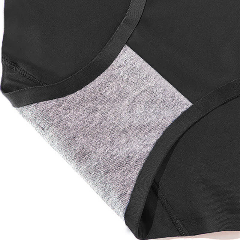 Plus Size High Waist Ice Silk Seamless Panty(3 Packs)