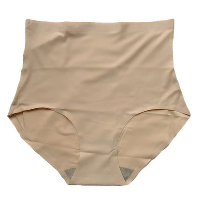 Plus Size High Waist Ice Silk Seamless Panty(3 Packs)