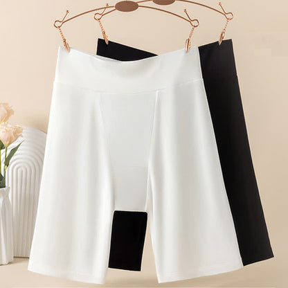 Plus Size High Waist 2-in-1 Panty Safety Pant