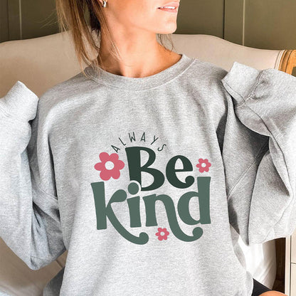 Plusock Plus Size Always Be Kind Sweatshirt