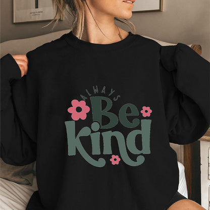 Plusock Plus Size Always Be Kind Sweatshirt