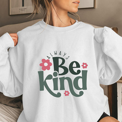 Plusock Plus Size Always Be Kind Sweatshirt