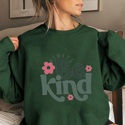 Plusock Plus Size Always Be Kind Sweatshirt