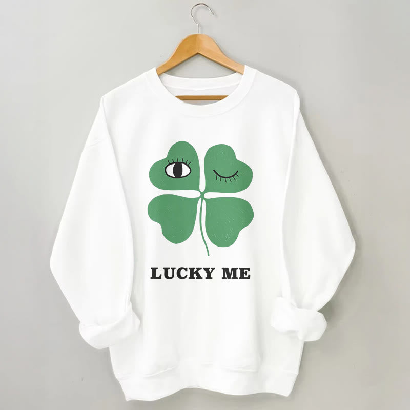 Plus Size Lucky Me Sweatshirt