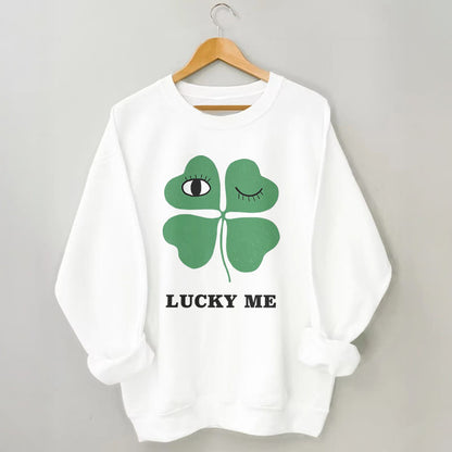 Plusock Plus Size Lucky Me Sweatshirt