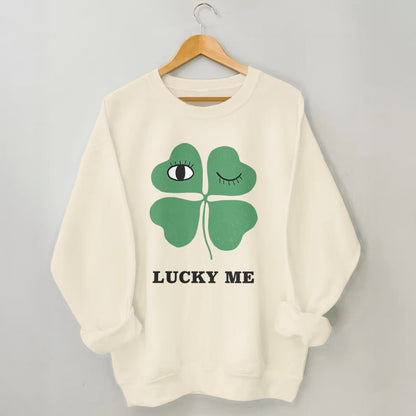 Plusock Plus Size Lucky Me Sweatshirt