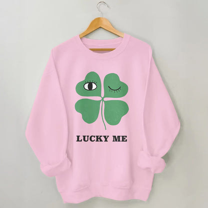 Plusock Plus Size Lucky Me Sweatshirt