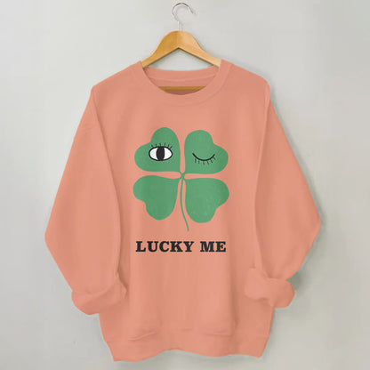 Plusock Plus Size Lucky Me Sweatshirt
