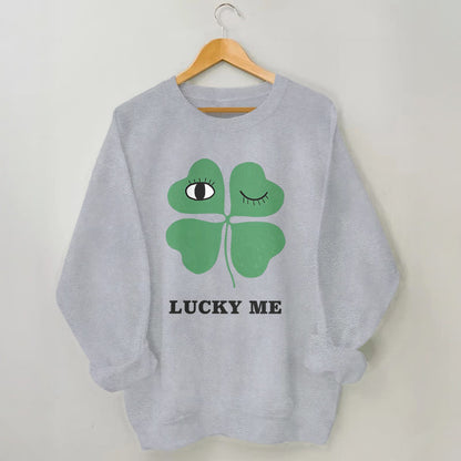 Plusock Plus Size Lucky Me Sweatshirt