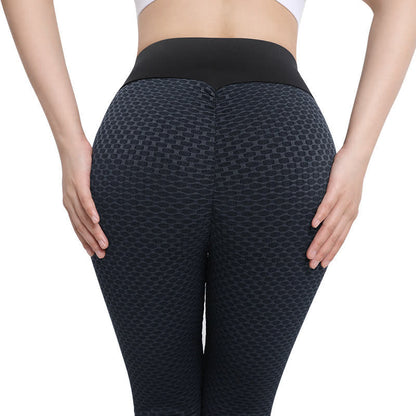 Plusock High Waist Honeycomb Yoga Fitness Legging - image 8