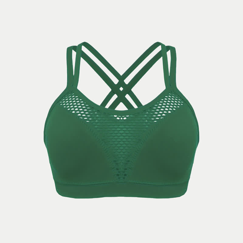 Plus Size Seamless Hollow Sexy Wireless Bra