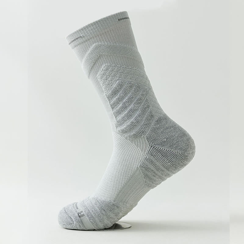 Plus Size Anti Friction Quarter Compression Socks(6 Pairs)