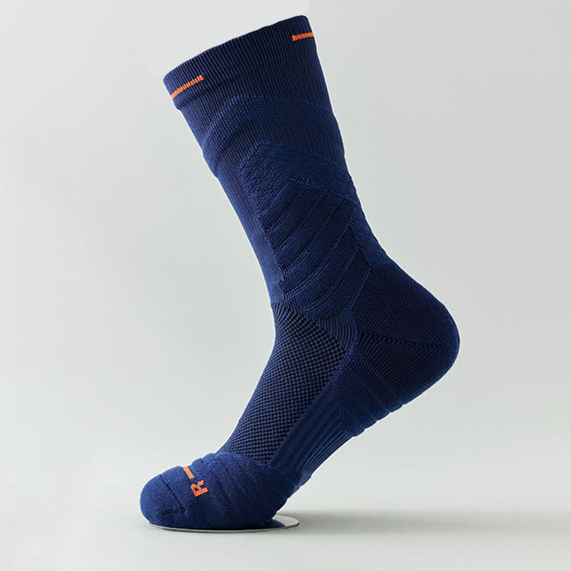Plus Size Anti Friction Quarter Compression Socks(6 Pairs)