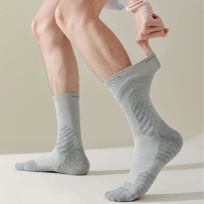 Plus Size Anti Friction Quarter Compression Socks(6 Pairs)