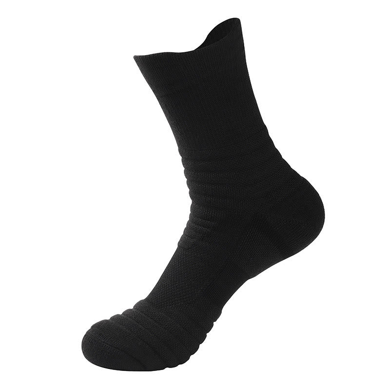 Plusock U Shaped Quarter Compression Socks(6 Pairs) - Black - EU39-45(US6-11) - image 8