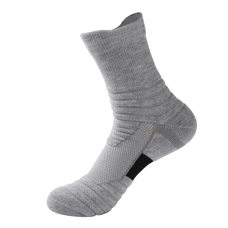Plusock U Shaped Quarter Compression Socks(6 Pairs) - Grey - EU39-45(US6-11) - image 9