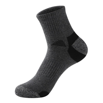 Plusock Plus Size Four Seasons Quarter Compression Socks(5 Pairs)