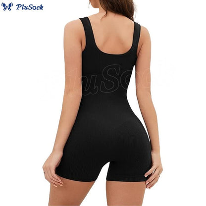 Solid Color Maternity Shapewear Bodysuit
