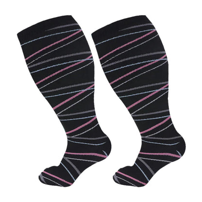 Plusock Plus Size Dog Footprints Pineapple Compression Socks 2XL-7XL - image 11