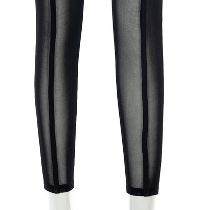 Sexy High Waist See Through Mesh Hip Lifting Shaping Hosiery