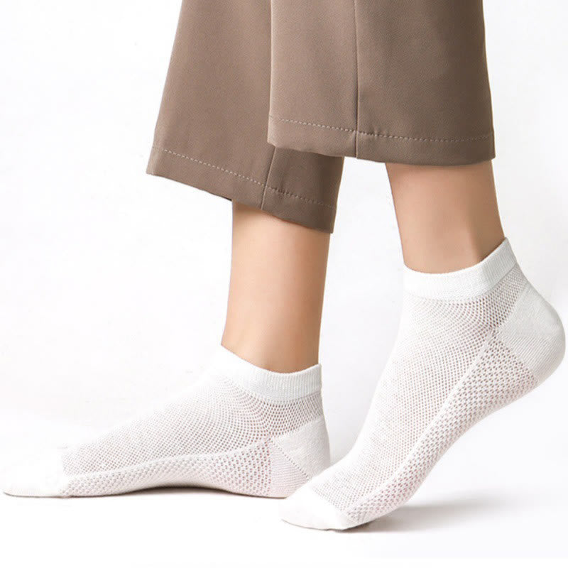 Plus Size Extra Large Ankle Socks(10 Pairs)
