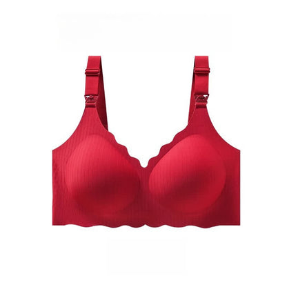 Full Cup Solid Color Wireless Nursing Bra
