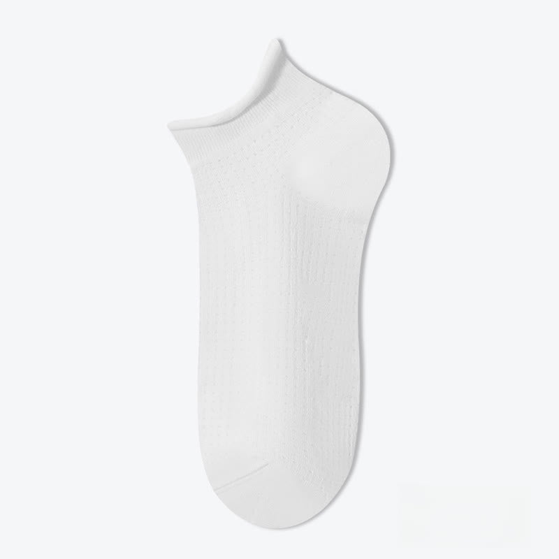 Elasticity Mesh Soft Cotton Ankle Socks(10 Pairs)